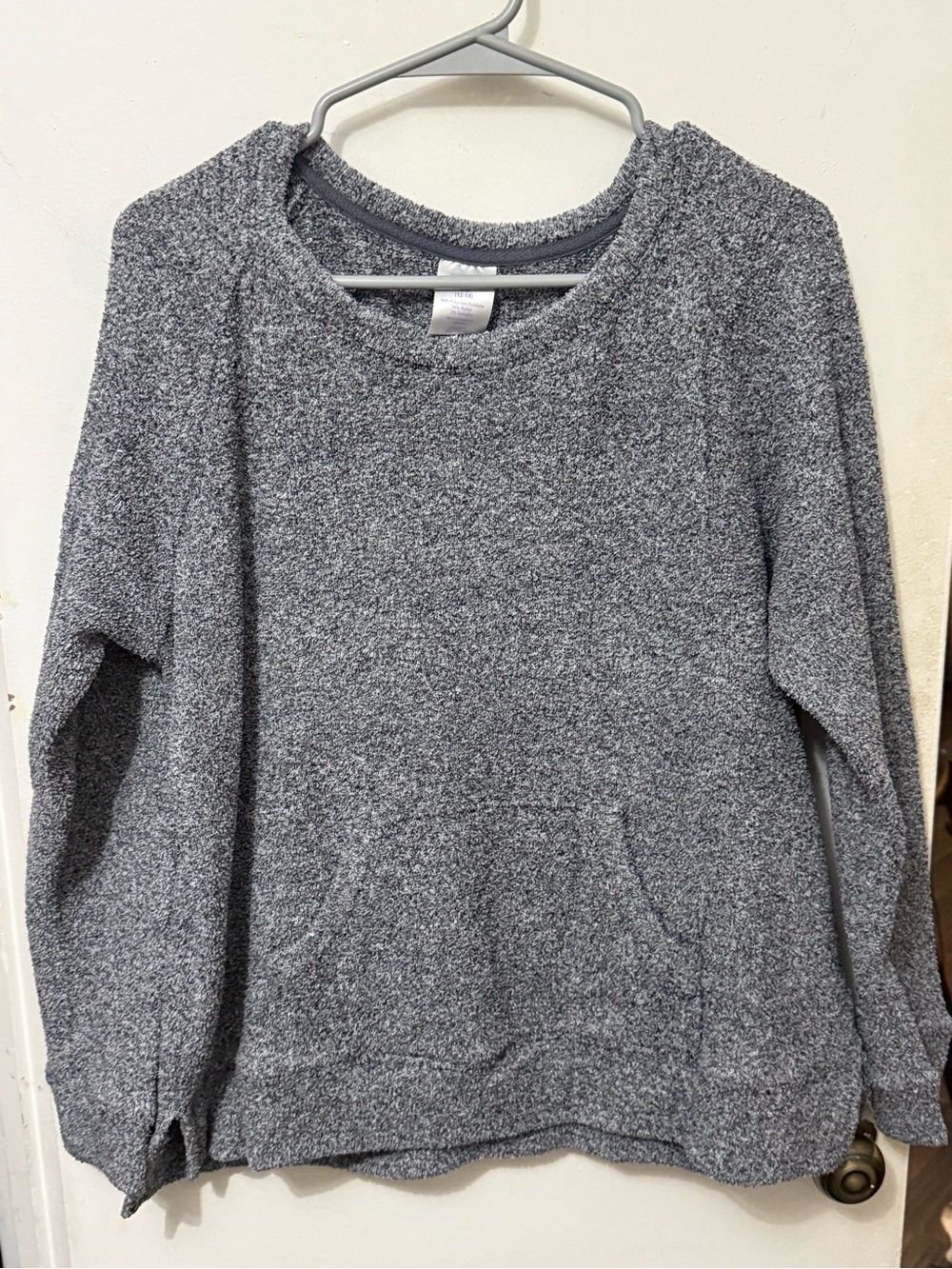 Secret Treasures Cozy Heather Gray Crewneck Sweater